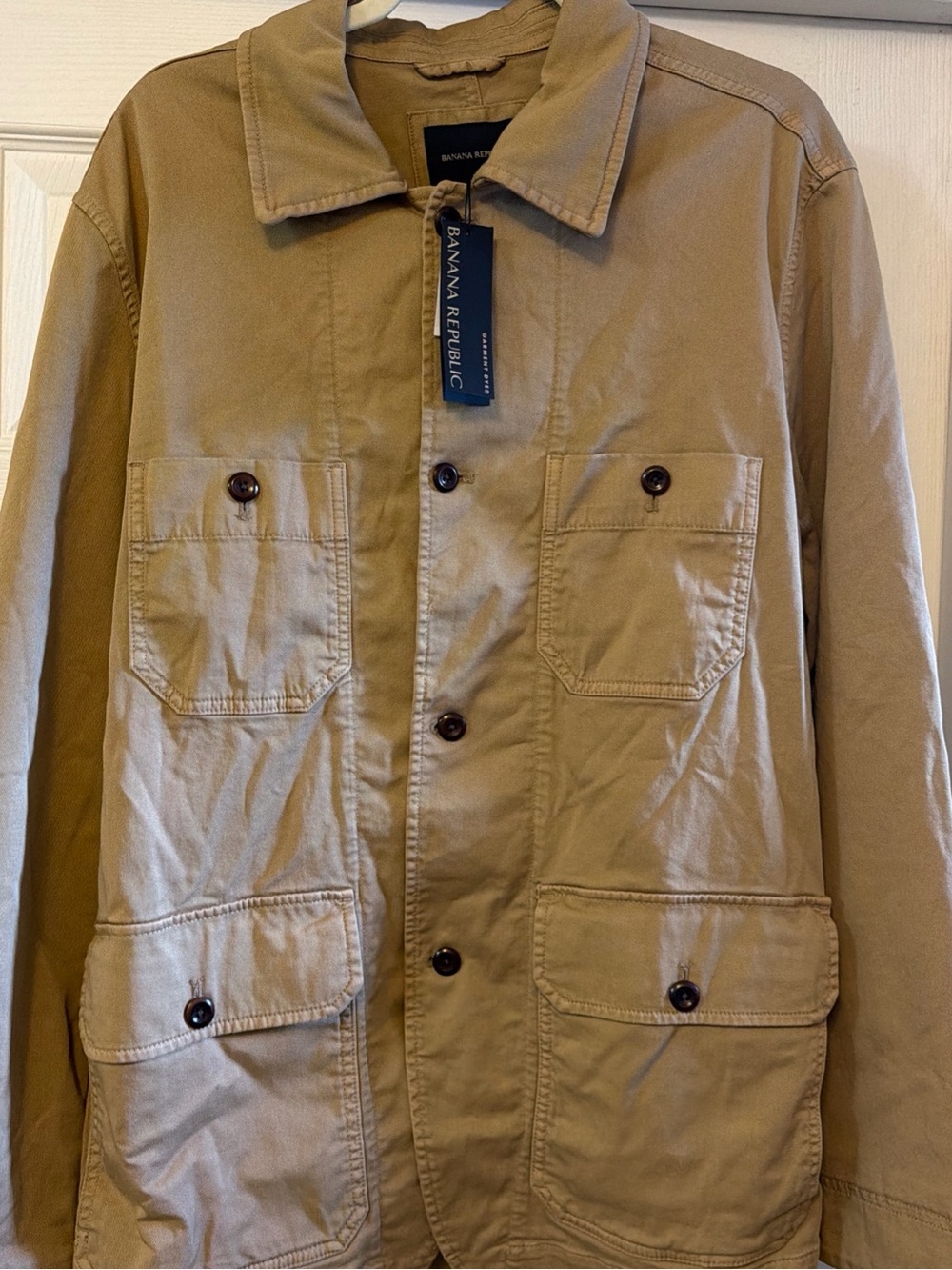 Banana Republic Men's Khaki Field Safari Jacket NWT $170